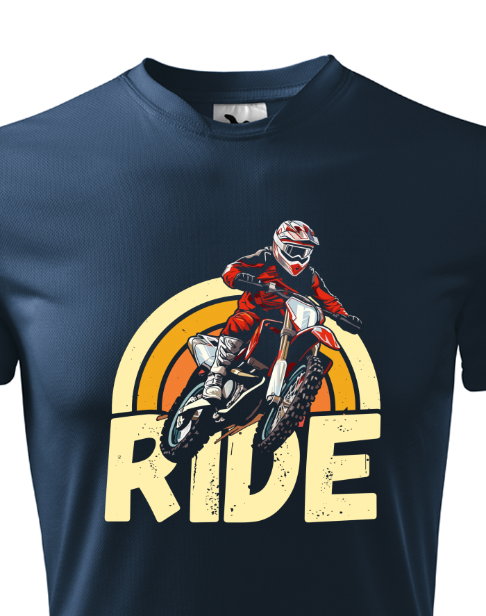 Pánské funkční tričko Motokros