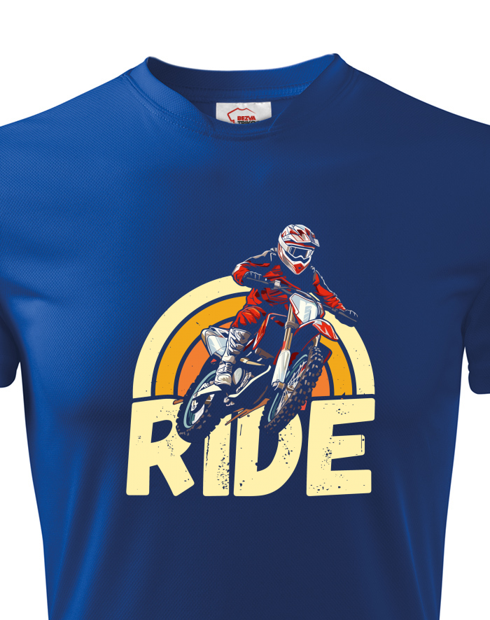 Dětské funkční tričko Motokros