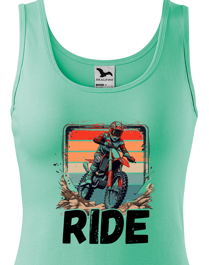 Dámské tílko Motokros RIDE