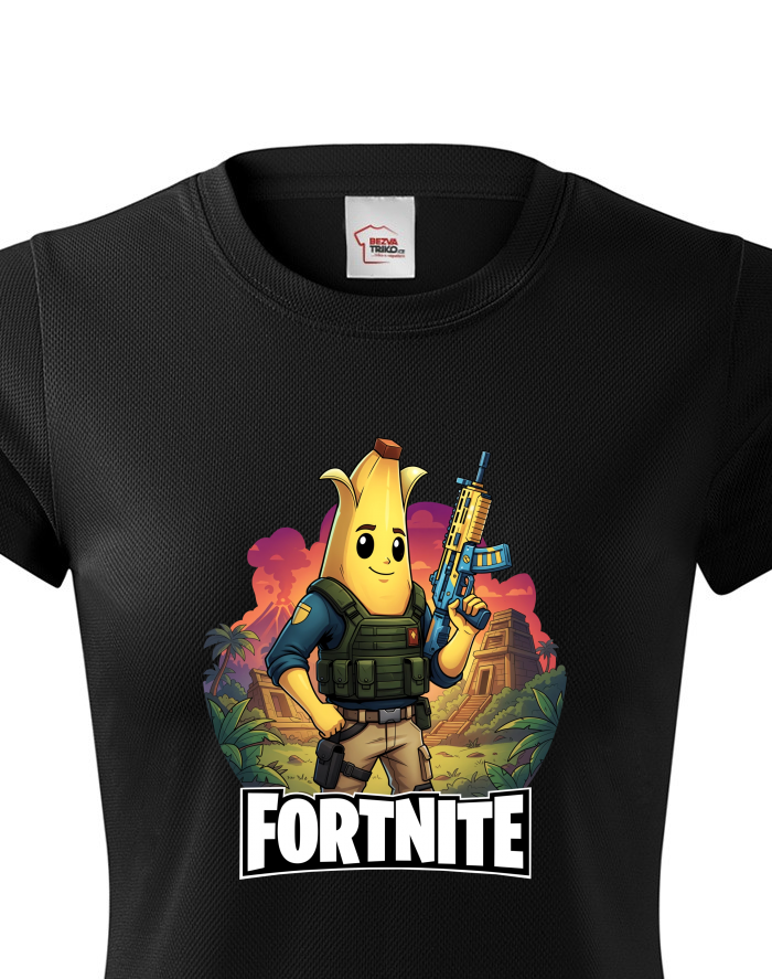 Dámské funkční tričko Peely fortnite