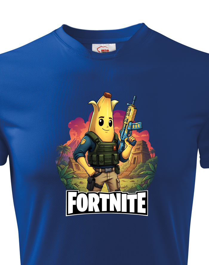 Dětské funkční tričko Peely Fortnite