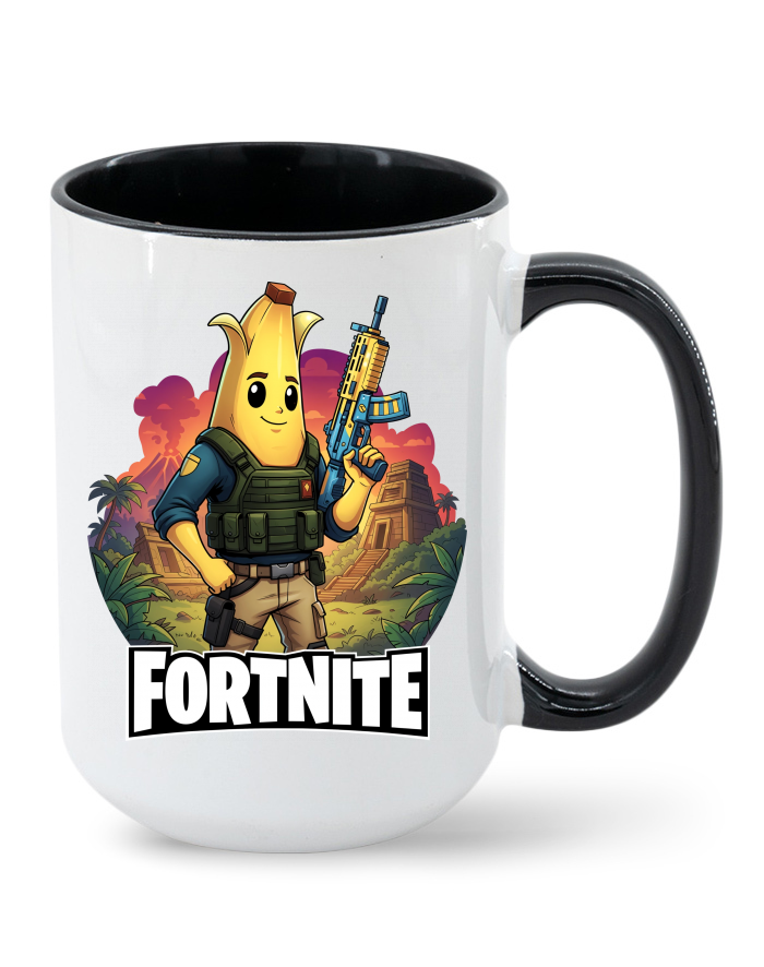 Keramický hrnek MAX s motivem Peely z Fortnite