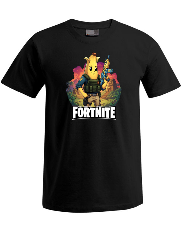 Peely Fortnite tričko Plus Size