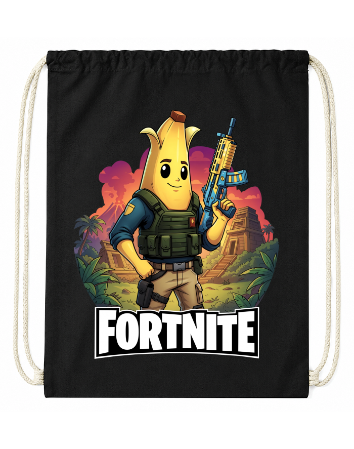 Bavlněný vak na záda Peely fortnite