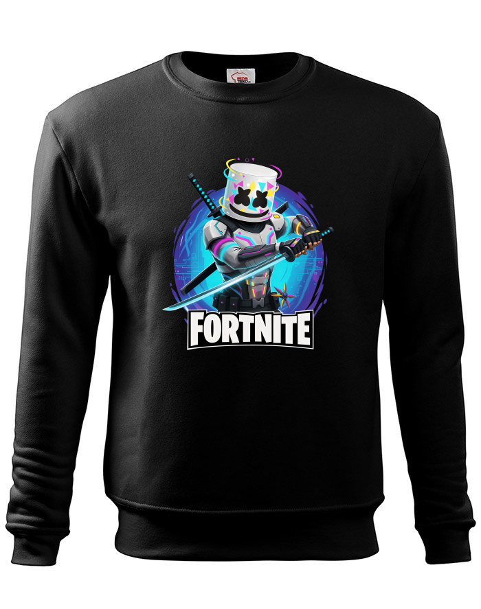 Dětská mikina bez kapuce DJ Marshello Fortnite