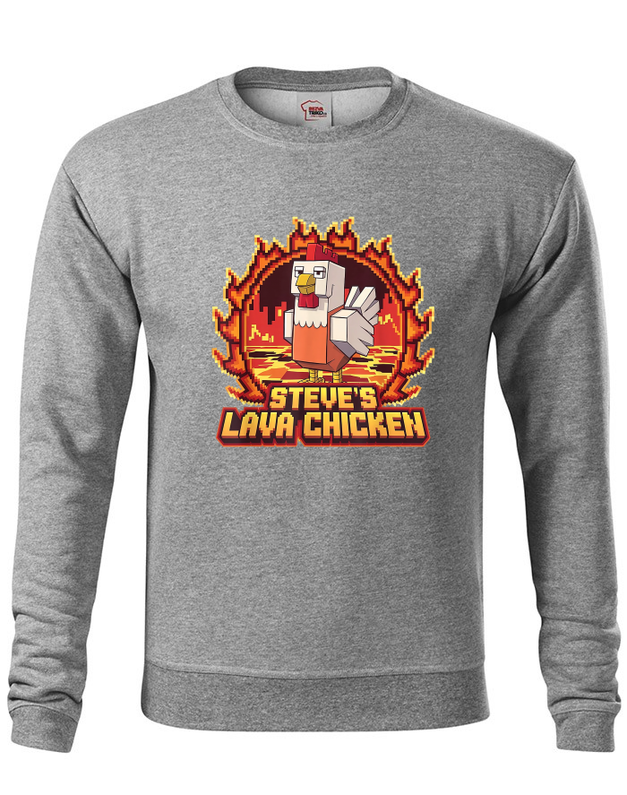 Dětská mikina bez kapuce Steve´s Lava Chicken