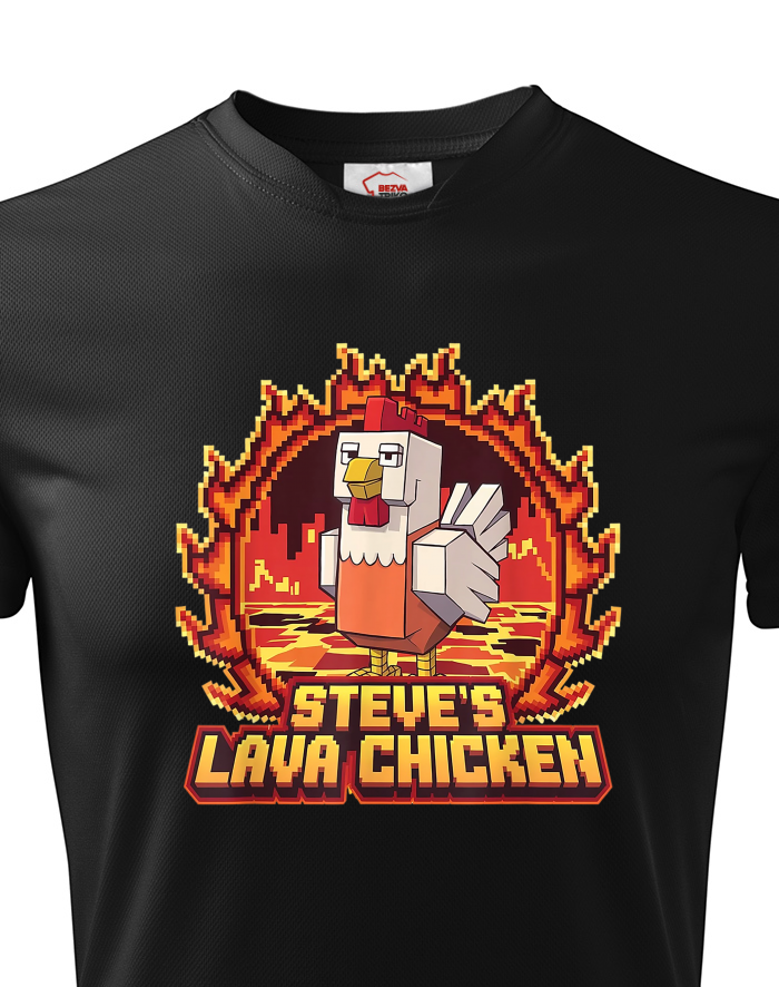 Dětské funkční tričko Steve´s Lava Chicken