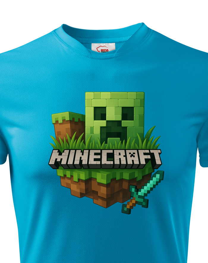 Dětské funkční tričko Minecraft 5