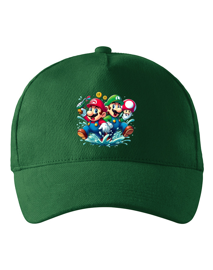 Dětská kšiltovka Super Mario a Luigi
