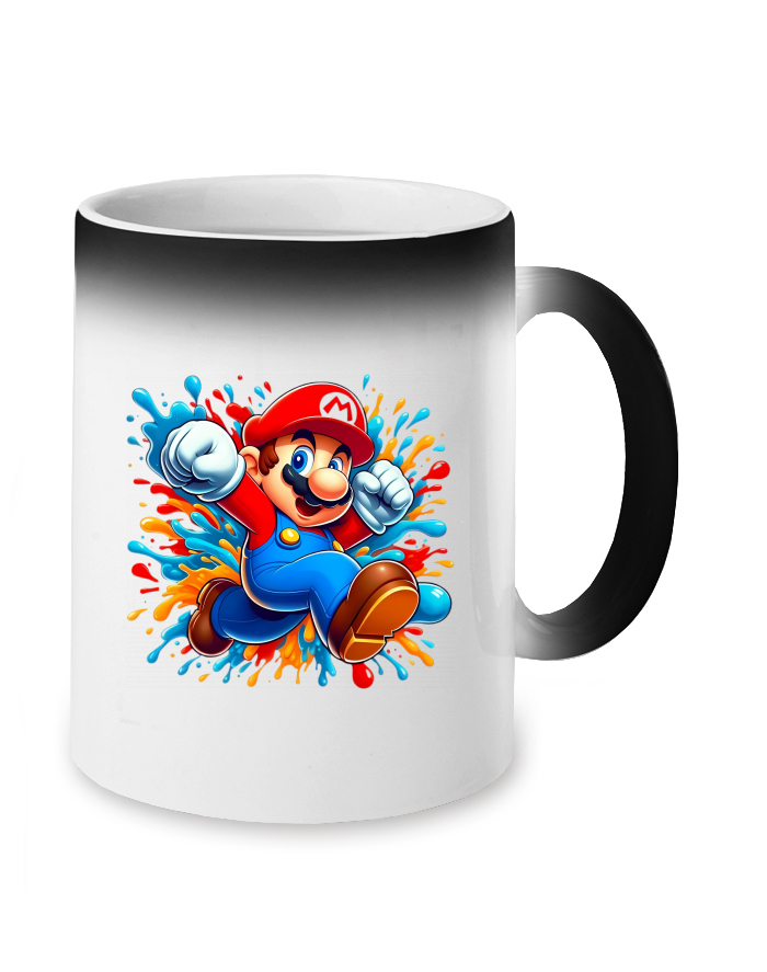 Magický měnící se hrnek Super Mario 3