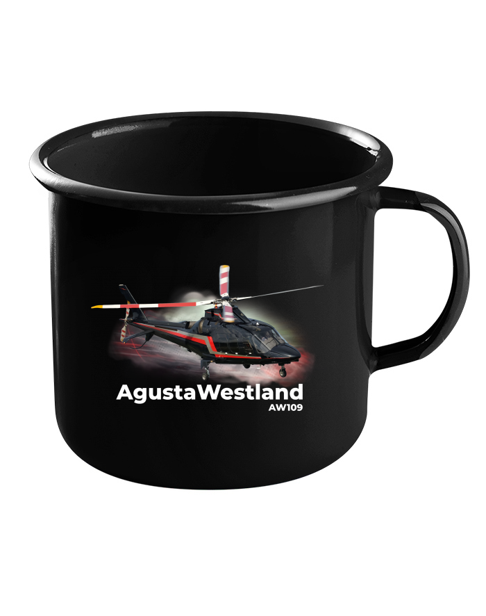 Plechový hrneček AgustaWestland AW109