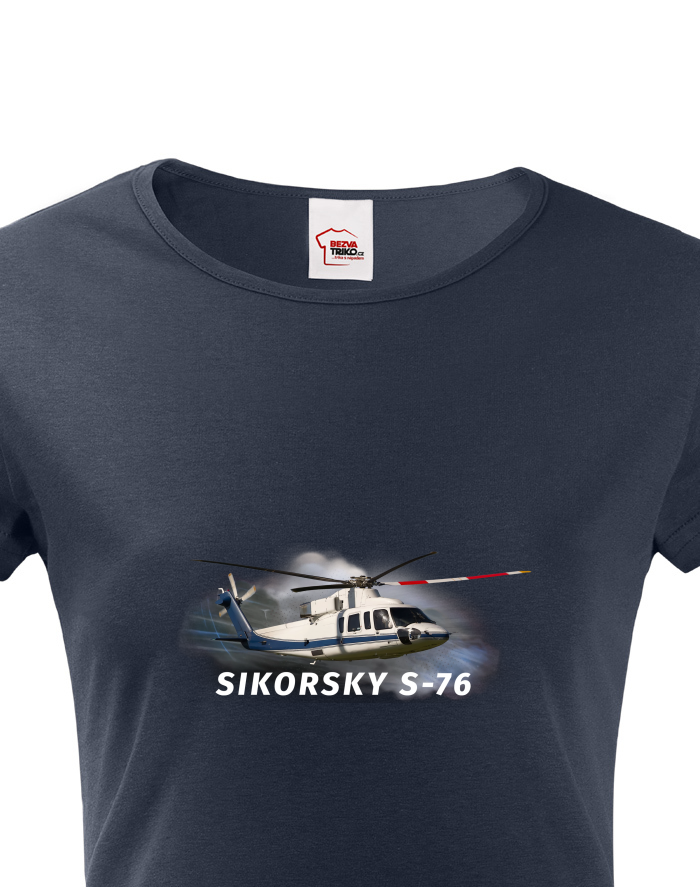 Dámské tričko Sikorsky S-76