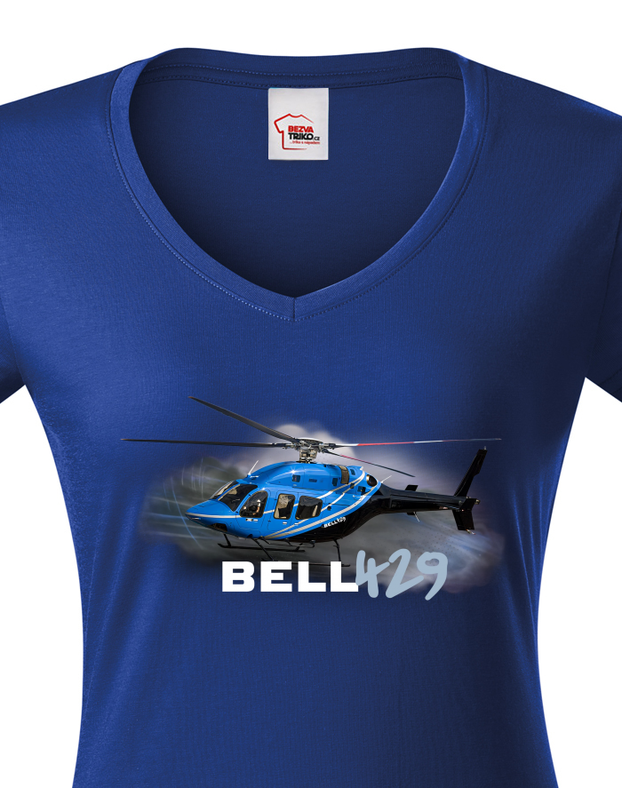 Dámské tričko s výstřihem do V Bell 429