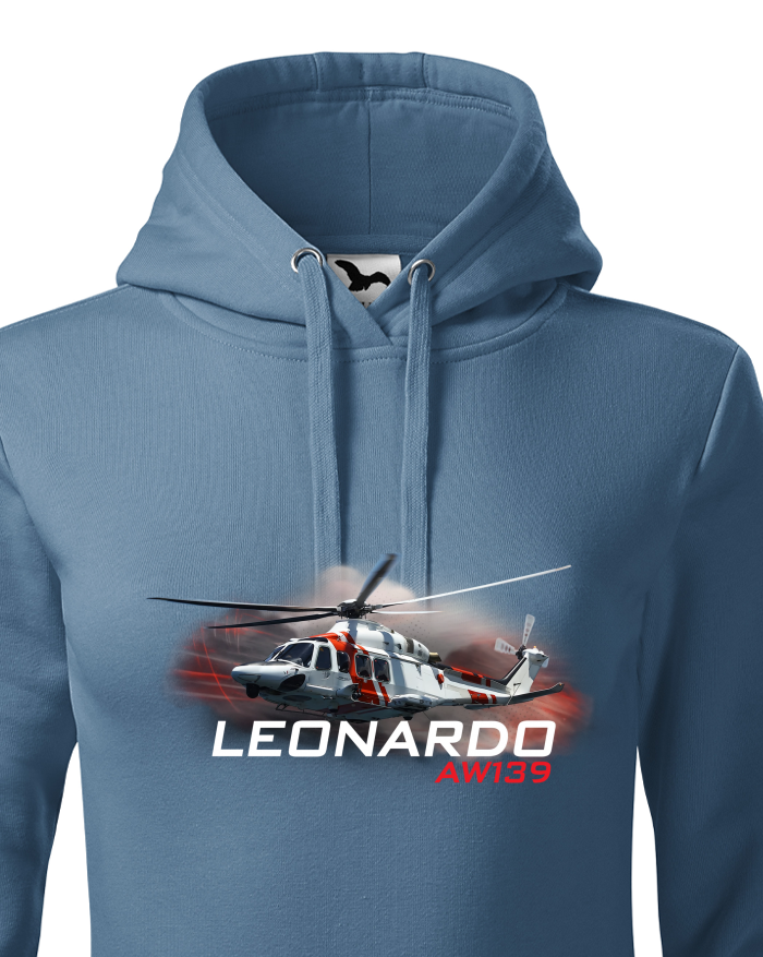 Dámská mikina s kapucí Leonardo AW139