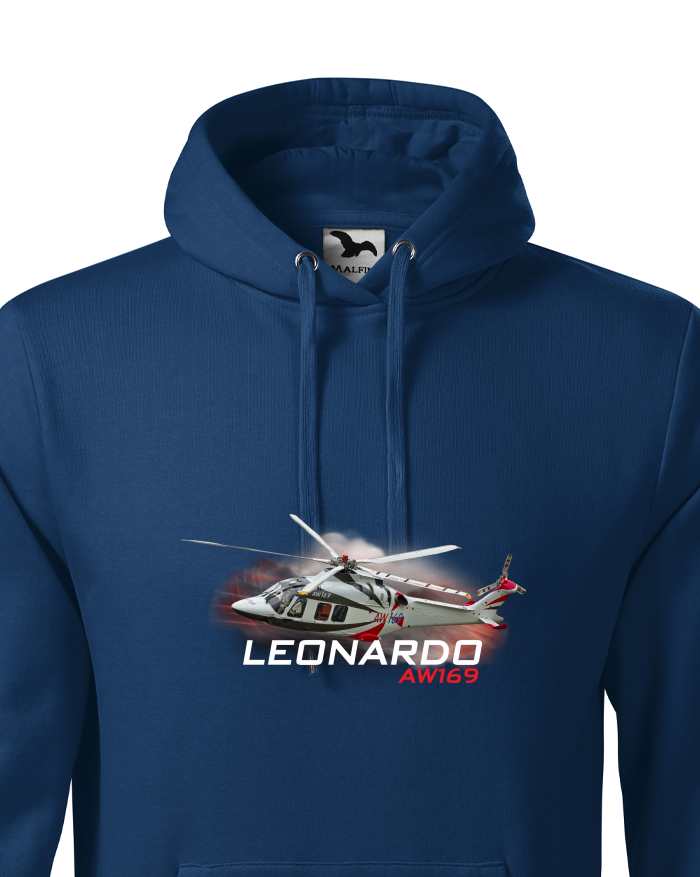 Pánská mikina s kapucí Leonardo AW169