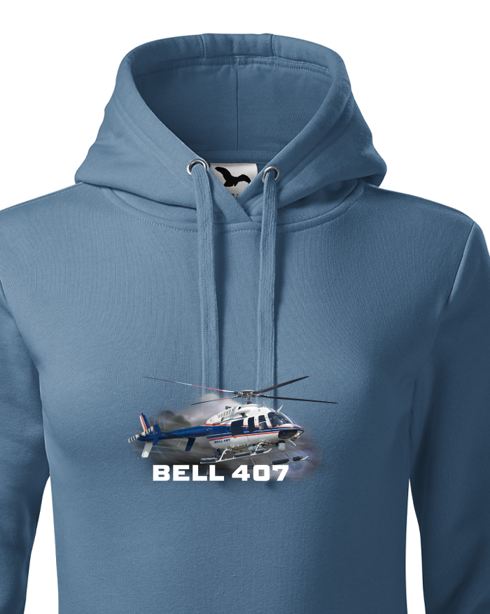 Dámská mikina s kapucí Bell 407