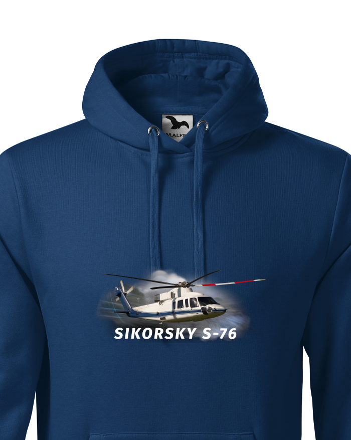Pánská mikina s kapucí Sikorsky S-76