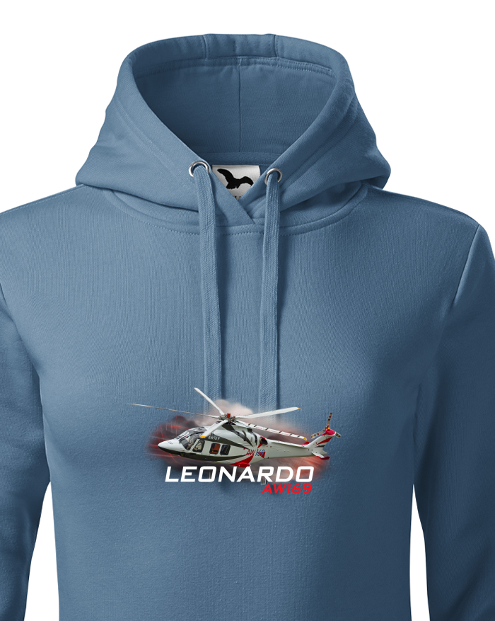 Dámská mikina s kapucí Leonardo AW169