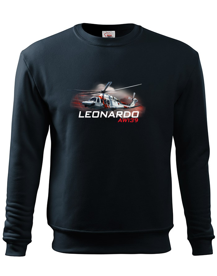 Pánská mikina bez kapuce Leonardo AW139