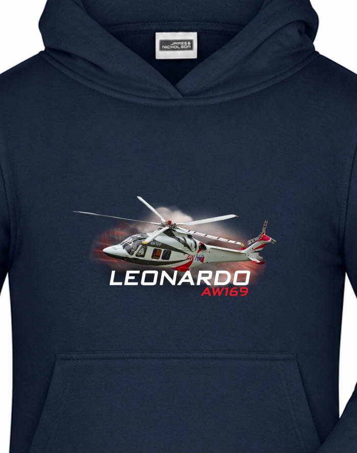 Dětská mikina s kapucí Leonardo AW169