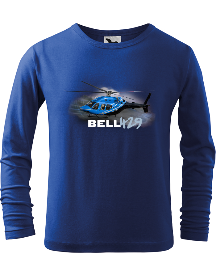 Dětské triko s dlouhým rukávem Bell 429