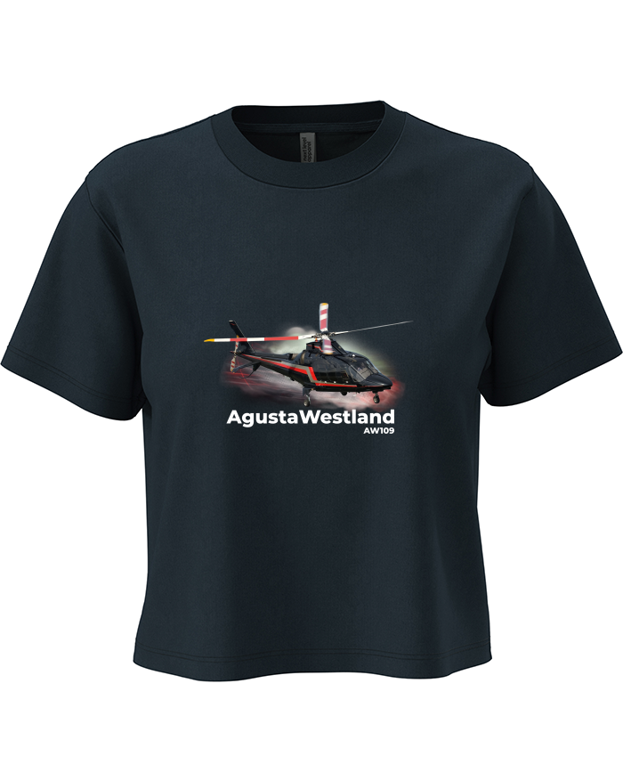 Dámský crop top AgustaWestland AW109