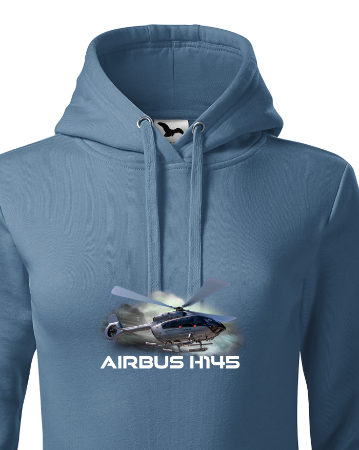 Dámská mikina s kapucí Airbus Helicopters H145