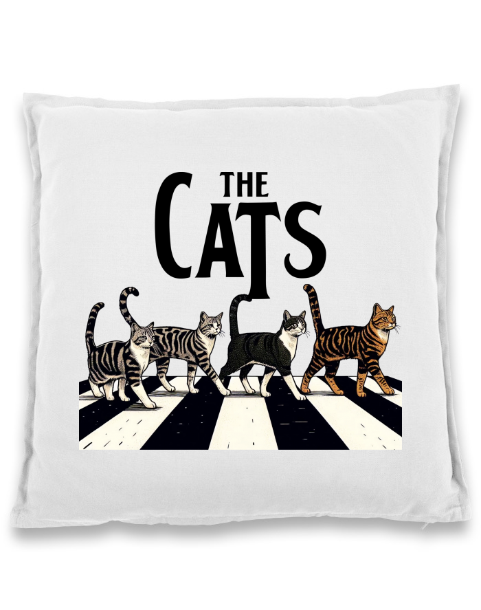 Bavlněný polštář The Cats