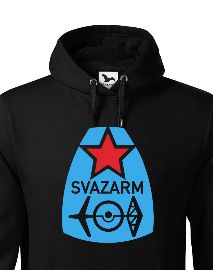 Pánská mikina s kapucí Svazarm