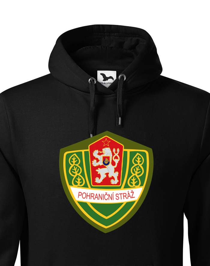 Pánská mikina s kapucí - Pohraniční stráž