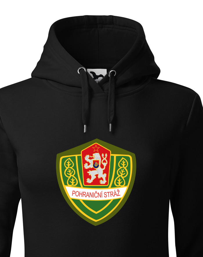 Dámská mikina s kapucí - Pohraniční stráž