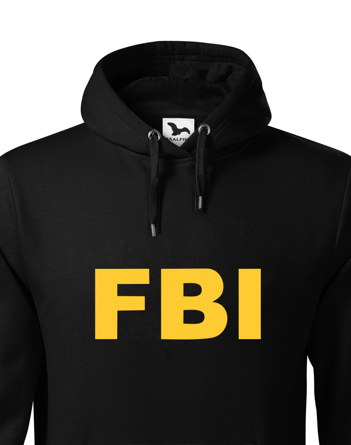 Pánská mikina s kapucí FBI