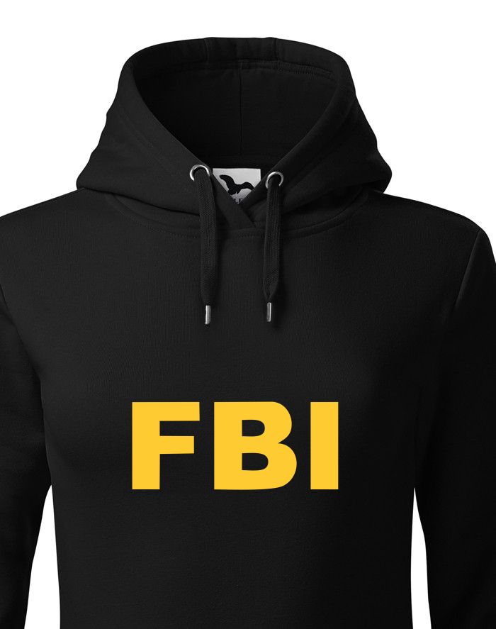 Dámská mikina s kapucí FBI