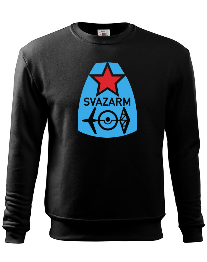 Pánská mikina bez kapuce Svazarm