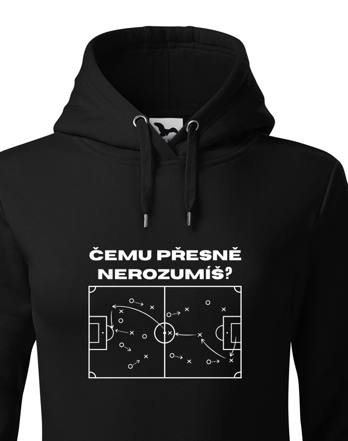 Dámská mikina s kapucí – Čemu přesně nerozumíš?