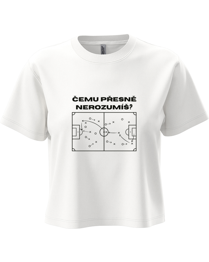 Dámský crop top Čemu přesně nerozumíš?