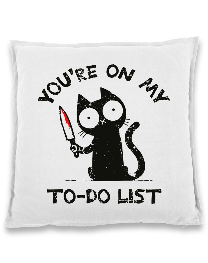 Bavlněný polštář To-do list