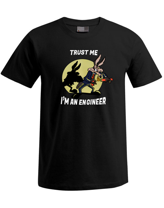 Trust me I am an engineer - Pánské tričko Plus Size