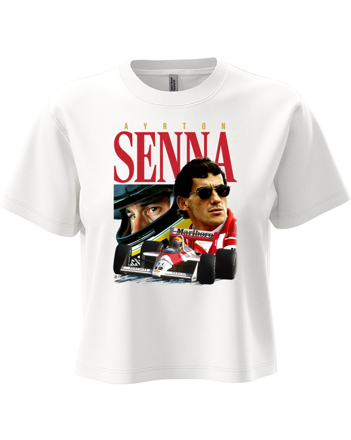 Dámský crop top Ayrton Senna