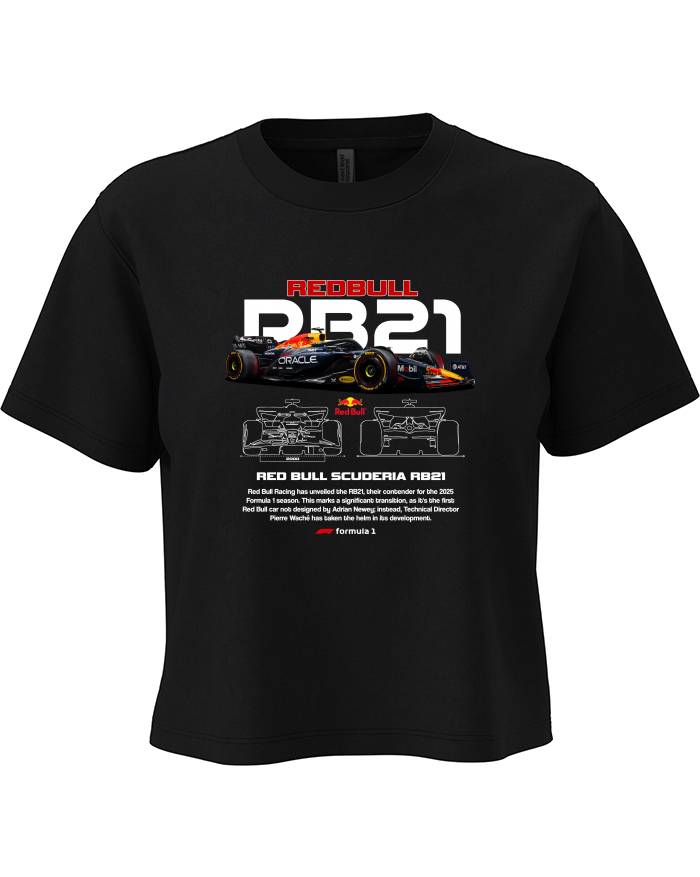 Dámský crop top F1 Red Bull RB21