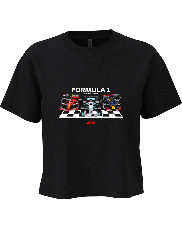 Dámský crop top F1 - Tým formule