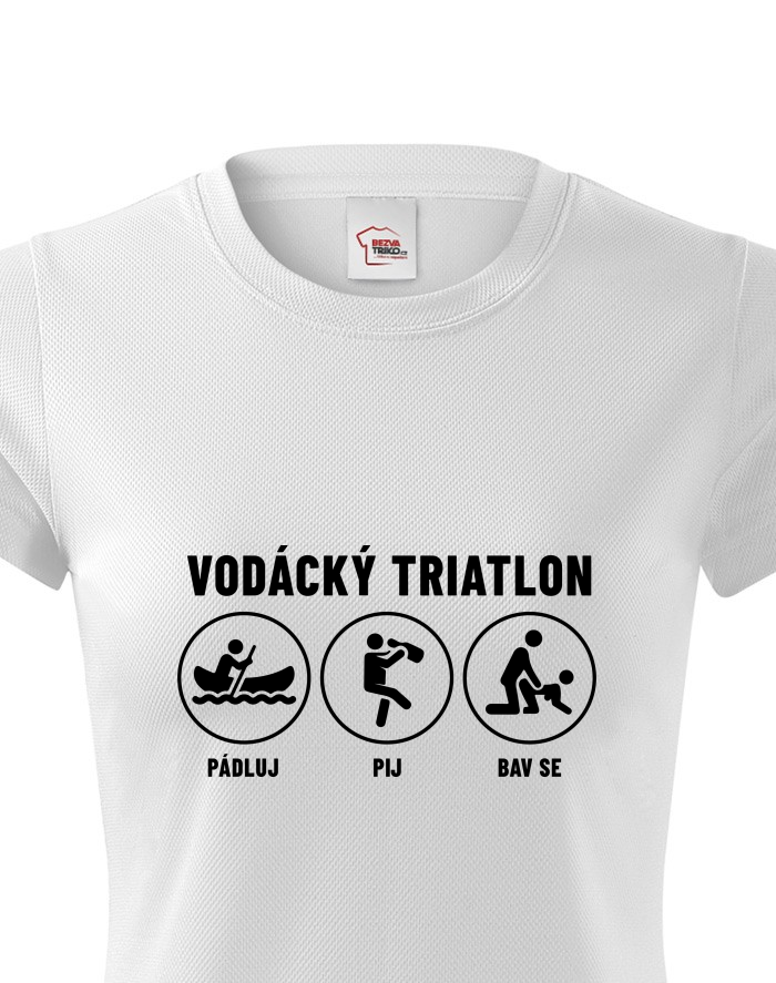 Dámské funkční tričko Vodácký triatlon