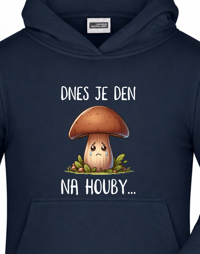 Dětská mikina s kapucí – Plačící houba