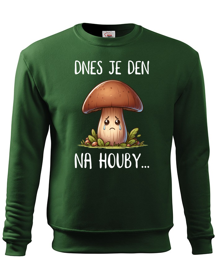 Dětská mikina bez kapuce - Den na houby