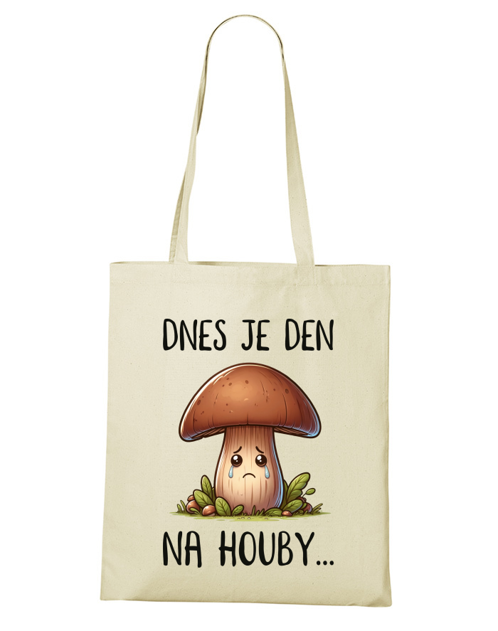 Nákupní taška s brečícím hříbkem