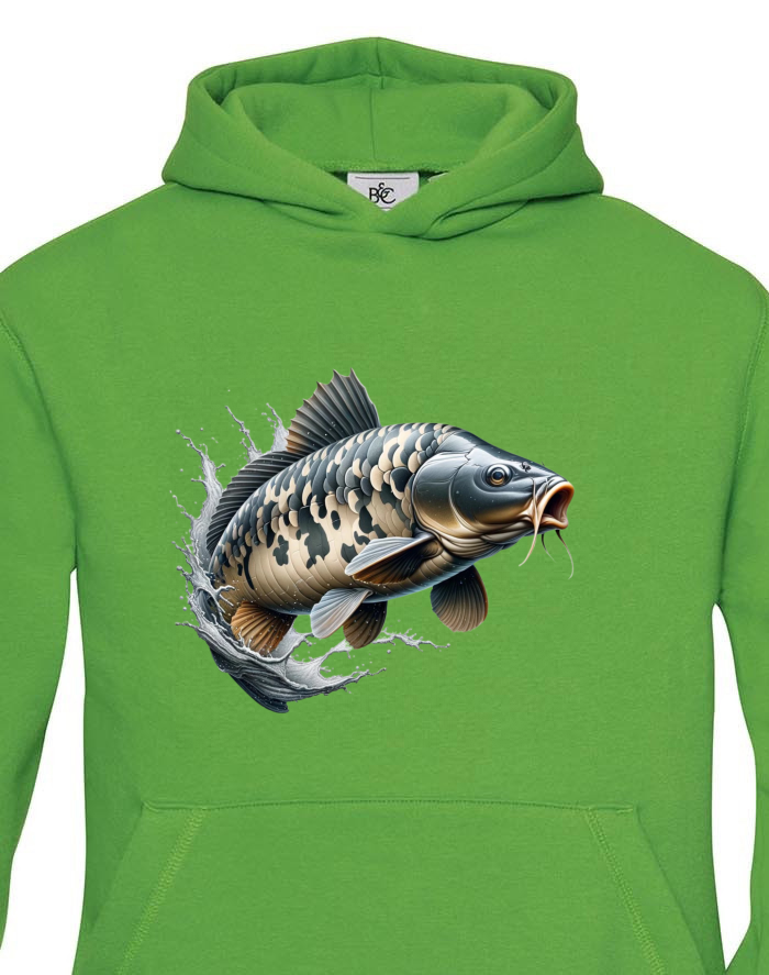 Dětská mikina s kapucí - Kapr
