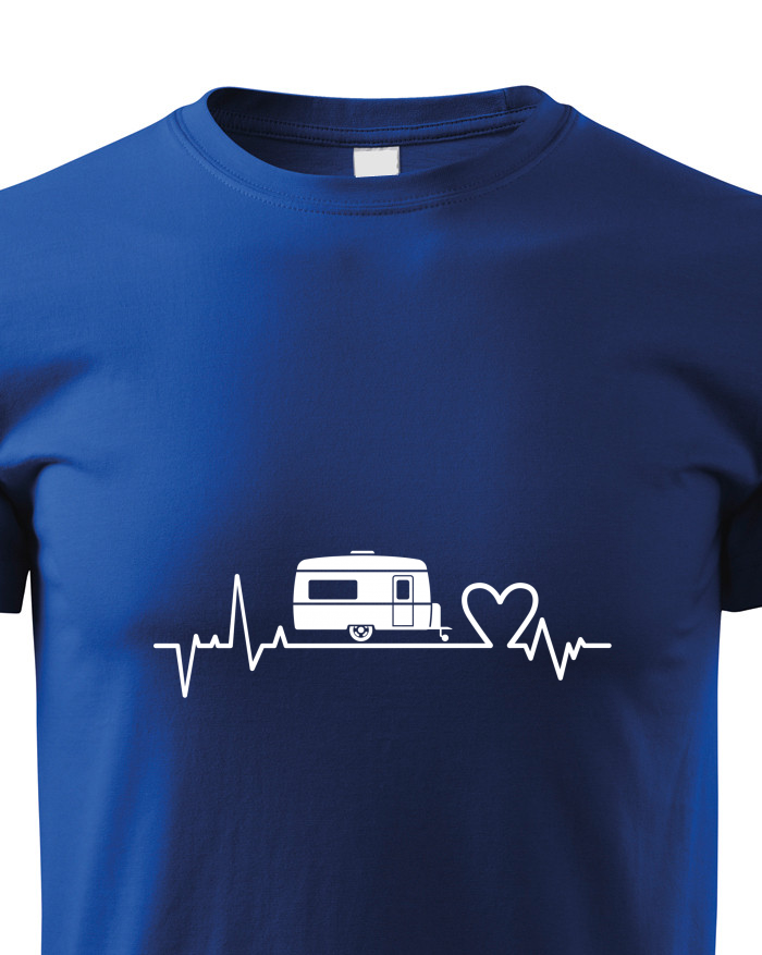 Dětské tričko EKG karavan