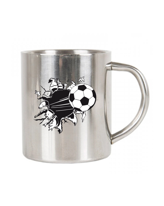 Nerezový termohrnek Fotbal