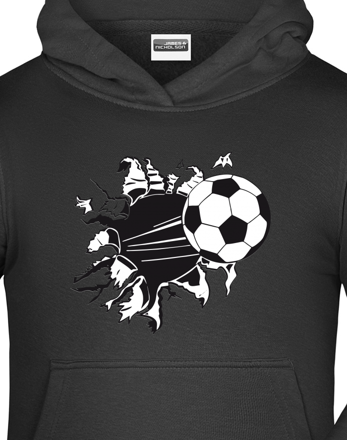 Dětská mikina s kapucí Fotbal