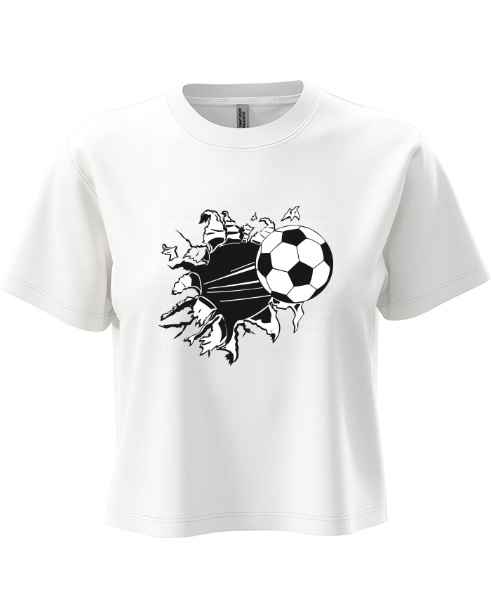 Dámský crop top Fotbal